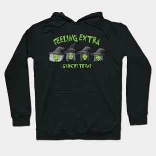 extra feeling grinchy today Hoodie